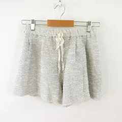 ジルスチュアート JILL STUART ショートパンツ ツイード グレー 0 *T726