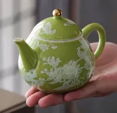 景徳鎮　色絵急須（箱付き） Yahoo!オークション -「中国景徳鎮 急須」(色絵磁器) (骨董