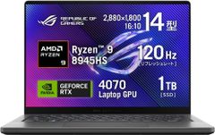 ASUS ROG Zephyrus G14 GA403UI-R9R4070G RTX 4070 Ryzen9 32GB 1TB SSD ゲーミングノートPC