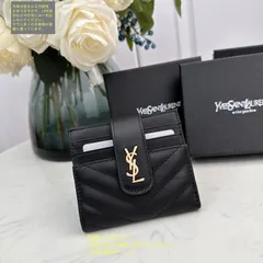 ★展示品 美品★ YSL Yves saint Laurentイヴ イヴサンローラン 折り財布 小銭入れ★★