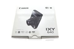 Canon IXY 640 コンパクトデジタルカメラ　シルバー　Wi-Fi対応