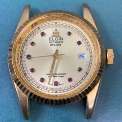 エルジンELGIN デラックス 防水腕時計 ゴールドF K 284. - メルカリ