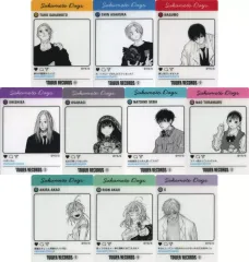 【中古】キャラカード 全10種セット 「SAKAMOTO DAYS×TOWER RECORDS CAFE SNS風クリアカードコレクション」