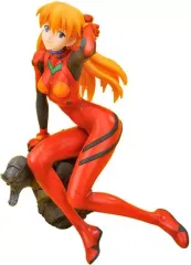【中古】フィギュア 式波・アスカ・ラングレー ～プラグスーツver.～：RE 「ヱヴァンゲリヲン新劇場版」 1/6 PVC製塗装済み完成品