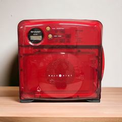 シャープ 電子レンジ レトロ　RE-HP1-RP  2000年製　(担当　水谷)
