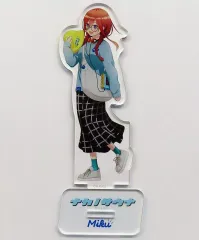 【中古】アクリルスタンド・アクリルパネル 中野三玖 アクリルスタンド 「五等分の花嫁∽-サウナ行こう!-×アニメガ×ソフマップ」