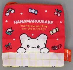 【中古】バッグ スクエアポーチ(レッド) 「はなまるおばけ バラエティーコレクション」