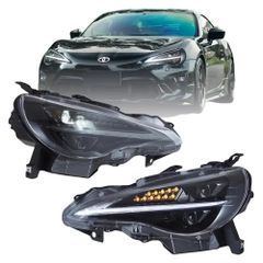 スバル BRZ ZC6 後期 ヘッドライト インナーブラック - メルカリ