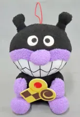 【中古】ぬいぐるみ ばいきんまん ころふわ おかし大好きぬいぐるみ 「それいけ!アンパンマン」