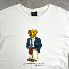 90年代 Polo by Ralph Lauren ポロバイラルフローレン POLO BEAR ポロベアー プリントTシャツ  メンズL 