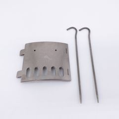 トークス（TOAKS)　チタン製アルコールストーブ用デュアルスタンド兼ウィンドスクリーン　FRM-03