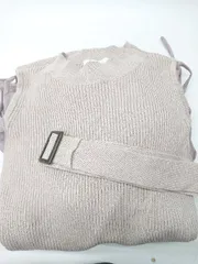 ◇ ◎⊇ dazzlin ダズリン 無地 長袖 ロング丈 ワンピース サイズF ベージュ系 レディース E  【1503060043219】