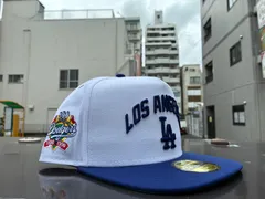 NEW ERA 59FIFTY A-Frame Dodgers Pack ロサンゼルス・ドジャース ホワイト ダークロイヤルバイザー 7 1/2サイズ ¥6820 ＋ 送料¥550