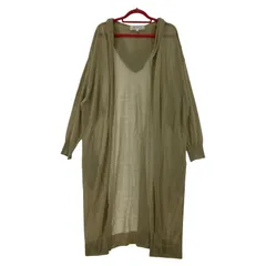 Rope Picnic ロペピクニック   フード付き ロング カーディガン size38/ベージュ