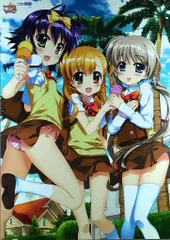 【非売品】魔法少女リリカルなのはViVid B2 クリアポスター 非売品】魔法少女リリカルなのは 八神はやて B2 サイズ 特大