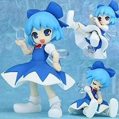 【中古】東方プロジェクト まめしき　07 チルノ 約10cm PVC完成品アクションフィギュア リキッドストーン