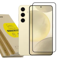 【新着商品】Galaxy S24 適用 ガラスフィルム 【2枚セット 全面保護 全面吸着】 ギャラクシー S24 SC-51E SCG25 フィルム 強化 SC 51E 全面 強化フィルム ぎゃらくしー S24 全面保護フィルム SCG25 全面フィルム ぎゃ