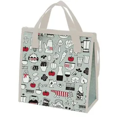 送料込み　送料無料　保冷　保冷バッグ　リサ・ラーソン　不織布保冷バッグ 　不織布　トートバッグ　猛暑　お弁当　ボトル　保冷バック ランチバック 保冷トート トートバッグ 手提げ 手さげ かばん お弁当箱入れ