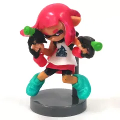 【中古】食玩 トレーディングフィギュア ガール(ネオンピンク) 「チョコエッグ スプラトゥーン2」