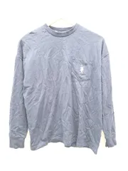 ◇ ◎ ●美品● U.S. POLO ASSN. タグ付き ワンポイント 長袖 Tシャツ カットソー サイズL ネイビー レディース P  【1406240033287】