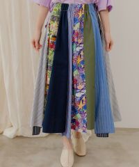 MSGM マルチプリント プリーツロングスカート 花柄 ストライプ - メルカリ MSGM マルチプリント プリーツロングスカート 花柄 ストライプ - メルカリ