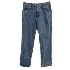 Lee デニムパンツ W32 ブルー リー ジップアップ メキシコ製 ジーンズ アメカジ カジュアル 古着卸 アメリカ仕入 2507-56