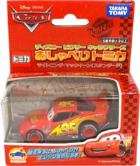 【中古】トミカ ライトニング・マックイーン スタンダード #95(レッド) 「ディズニーピクサーキャラクターズ おしゃべりトミカ」 [785156]