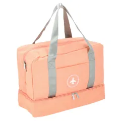 ☆ ピンク ☆ スポーツバッグ 大容量 pmb008 スポーツバッグ 大容量 シューズ収納 ジムバッグ ボストンバッグ ハンドバッグ 男女兼用 メンズ レディース トートバッグ 分割 収納 バッグ 鞄 かばん 防水 多機能 アウトドア 旅行 運動 おしゃれ