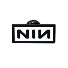 【正規品】Nine Inch Nails バンド ロゴ ピンバッジ 公式 グッズ コレクション アイテム