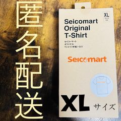 【新品未使用】 セイコーマート 　オリジナルTシャツ　＜半袖＞ロゴ　限定品 　XLサイズ　白T