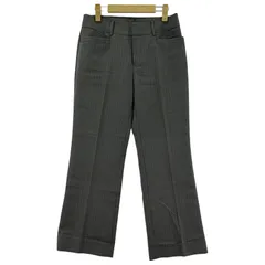23区 ストライプ スラックスパンツ size38/グレー