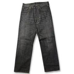 00s Levi's 502 先染め ブラックデニム