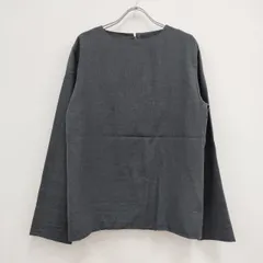 YASUTO KIMURA ヤストキムラ boat neck shirt プルオーバーシャツ 