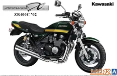 新品 アオシマ 1/12 ザ・バイク No.012 カワサキ ZR400C ZEPHYRχ '02 プラモデル [佐川急便]