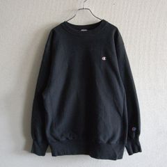 【90s/ブラック】CHAMPION【REVERSE WEAVE リバースウィーブ スウェット】XL 黒 チャンピオン トレーナー USA製 25050443