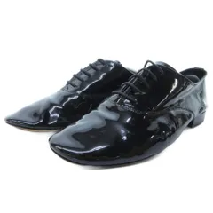 レペット Repetto エナメル レースアップオックスフォードシューズ オペラシューズ ローファー 黒 ブラック 42 約26.7cm IBO77のサムネイル