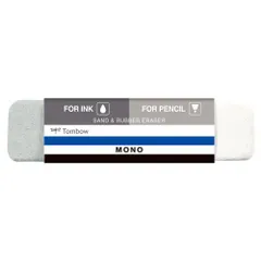 （まとめ買い）トンボ鉛筆 モノ 砂ラバー消しゴム 鉛筆・インク用 ES-510B 【10個セット】のサムネイル