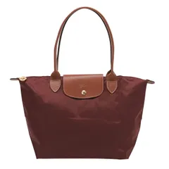 新品 ロンシャン LONGCHAMP トートバッグ ル プリアージュ ショルダーバッグ Mサイズ ボルドー