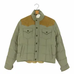 ラルフローレン RALPH LAUREN スウェード切替 ダウンジャケット レディース import：S のサムネイル