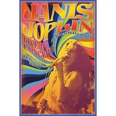 ジャニス・ジョプリン - Concert - ポスター
