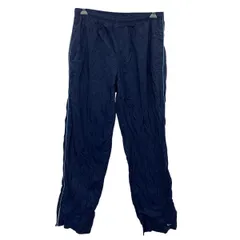 NIKE ジャージパンツ XS ナイキ ネイビー イージーパンツ ワンポイント ロゴ ライン スポーティー ボトムス 古着卸 アメリカ仕入 2504-241