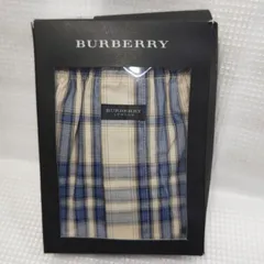 未使用　バーバリー　トランクス　L   ネイビー　チェック　2枚 未使用 バーバリー トランクス L ネイビー チェック 2枚 2025年