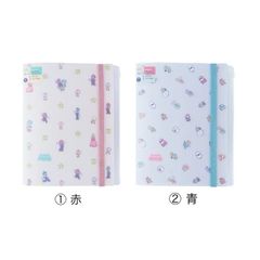 スーパーマリオ ゴムバンド付クリアファイル 5ポケット+ファスナー付き