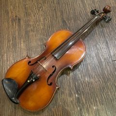 即演奏可）鈴木バイオリンNo330 1/2 1987年☆良品☆弓、肩当て、松脂付