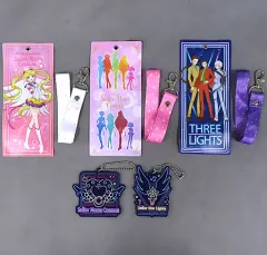 【中古】グッズセット 全5種セット チケットホルダー/アクリルチャームアソート 「一番くじ 劇場版『美少女戦士セーラームーンCosmos』～Holy Lights Collection～」 E賞