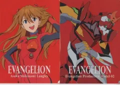 【中古】クリアファイル 式波・アスカ・ラングレー(赤プラグスーツ)/2号機 A4クリアファイルセット(2枚組) 「一番くじ シン・エヴァンゲリオン劇場版～第13号機、起動!～」 G賞