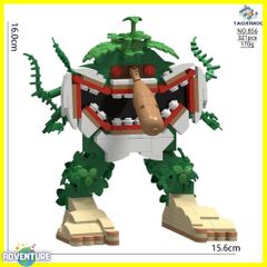 Tung Tung Tung Sahur 툰툰툰 사푸르 레고 호환 블록 장난감 교육 장난감 크리스마스 아이 선물 LEGO 선물 Itarian Brainrot 이탈리아 브레인 밈 밈 tslb042