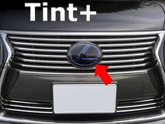 Tint+カット済み エンブレム スモークフィルム(スモーク20％ フロントのみ) レクサスLS LS460/LS600h USF40/UDF41/USF45/USF46/UVF45/UVF46 40系 後期 ls460 ls600 ls ls600h lsのサムネイル