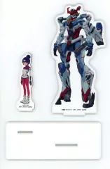 【中古】アクリルスタンド・アクリルパネル マチュ＆GQuuuuuuX ビジュアルスタンド 「一番くじ 機動戦士Gundam GQuuuuuuX(ジークアクス) vol.2」 B賞