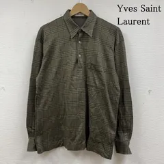 美品ヴィンテージ　イヴサンローラン　YSL プルオーバーブラウス　福助 2025年最新】Yves Saint Laurent レディース 長袖 シャツ